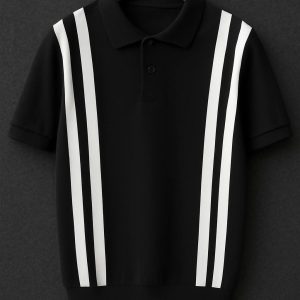 Premium Striped Polo